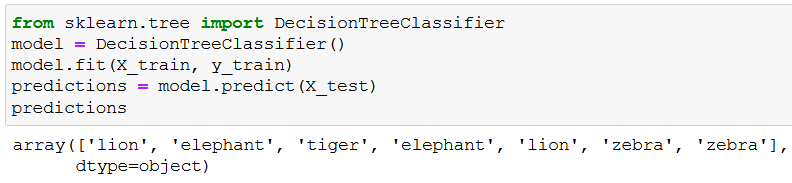coding a decision tree in pandas