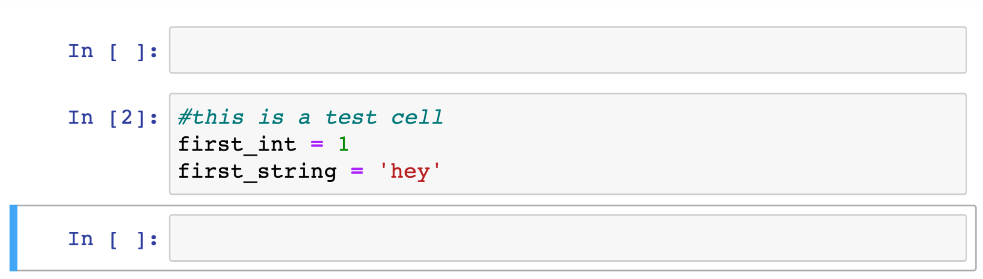 insert cell above below