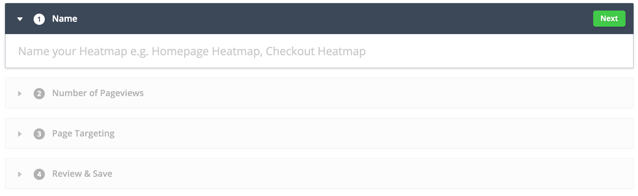step1 - name your report